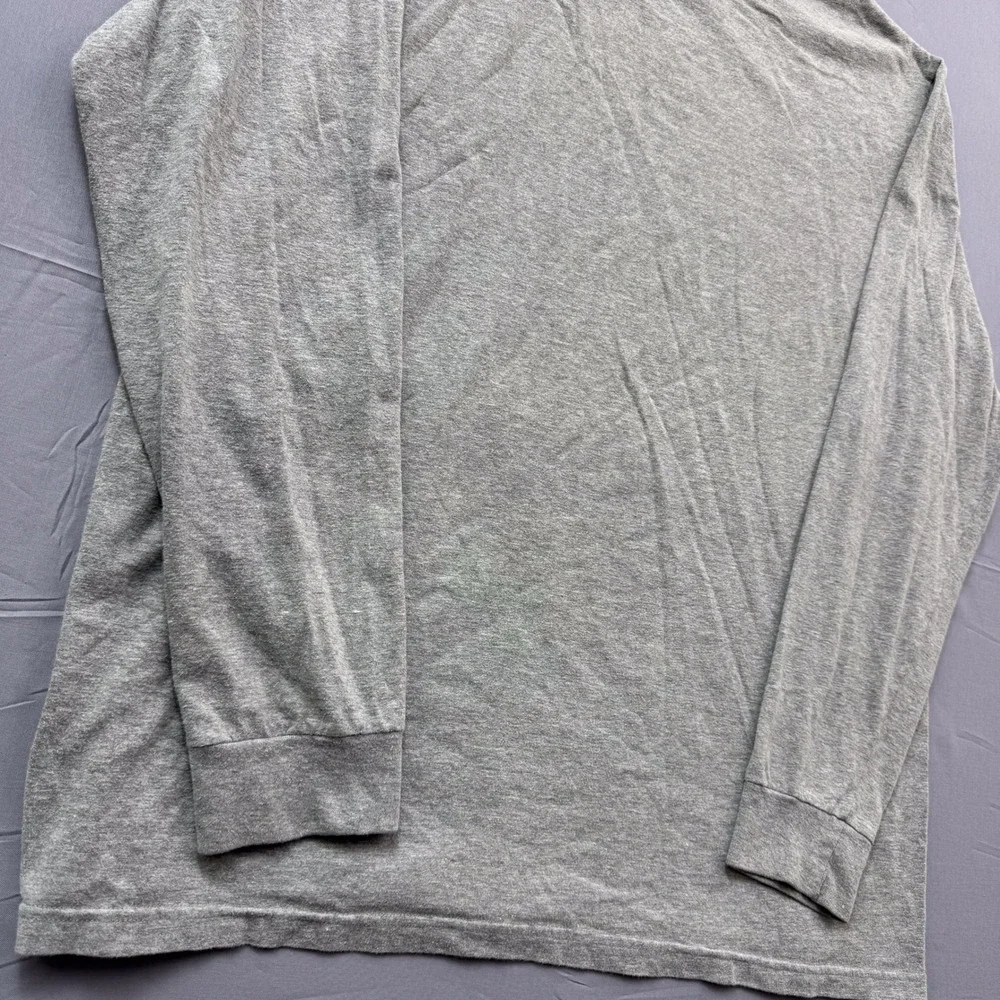 Nike New England Patriots Super Bowl XLIX Champions Gray Long Sleeve‎ Shirt XXL